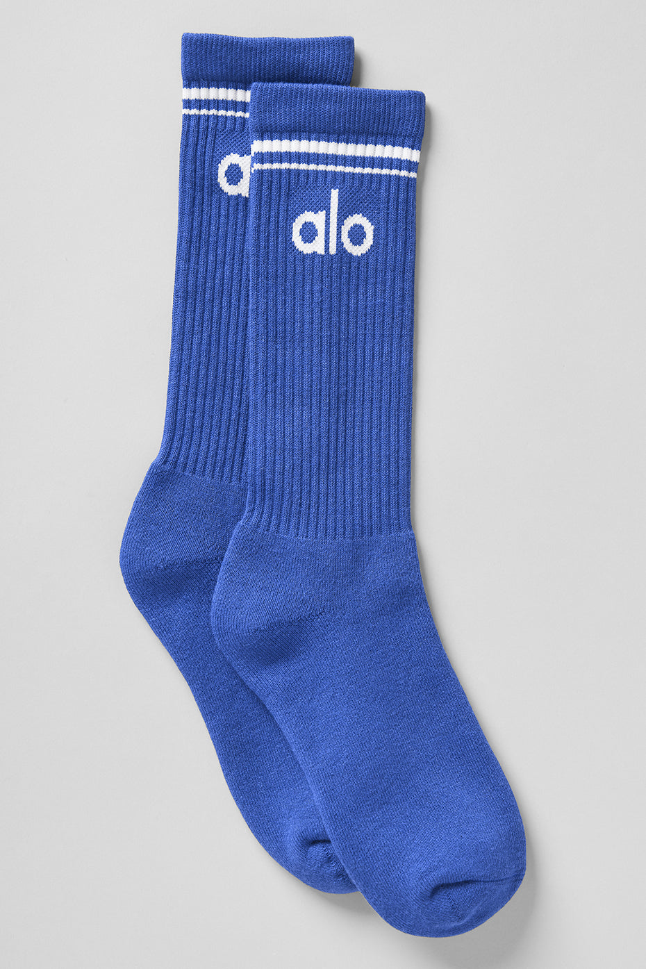 Unisex Throwback Sock - Marathon Blue/White