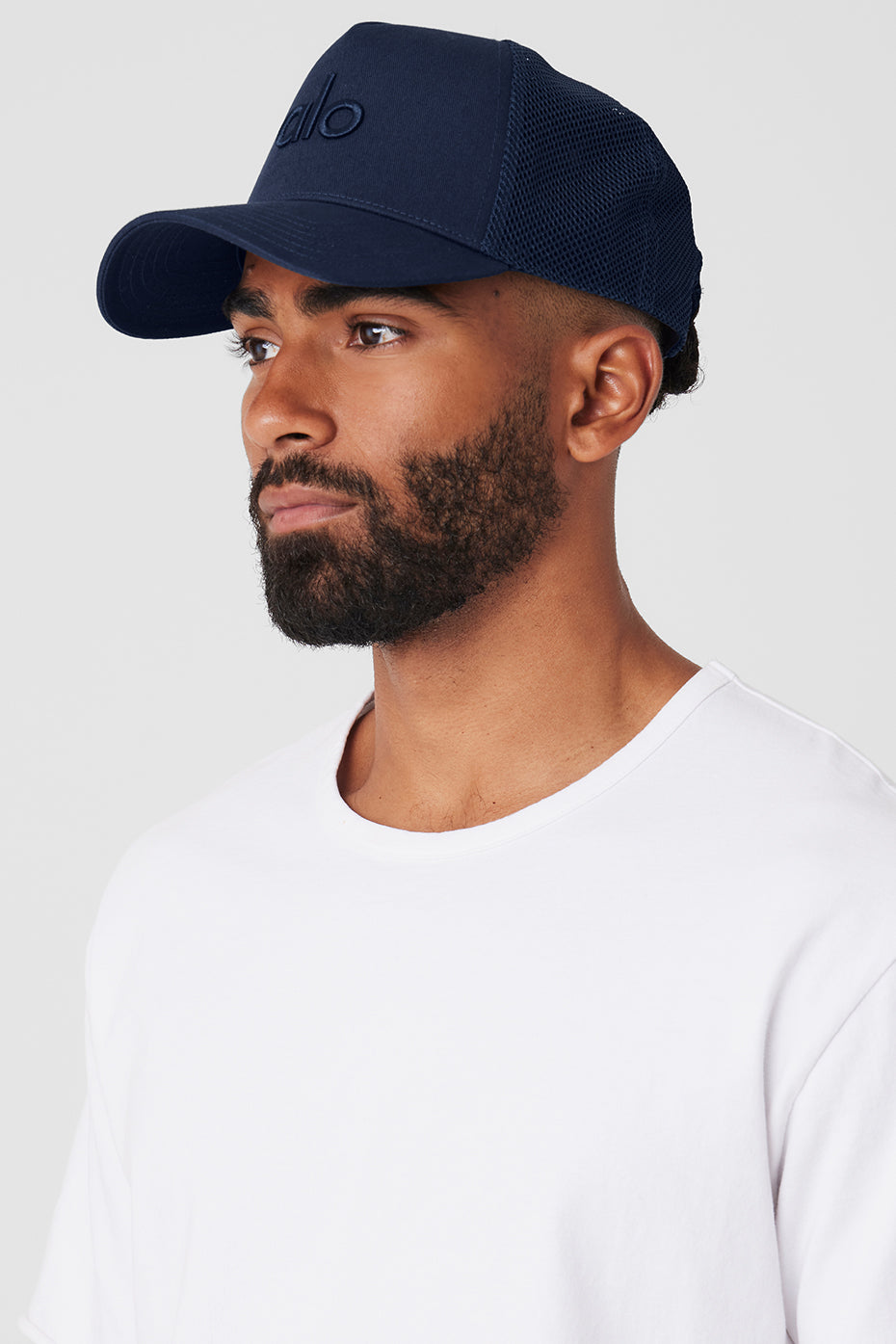 District Trucker Hat - Navy