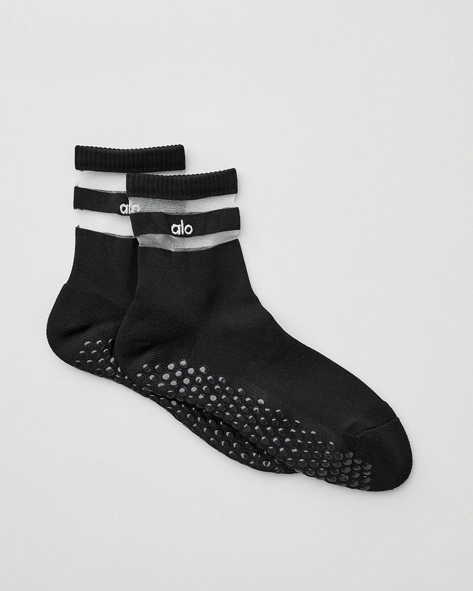 Women's Pulse Grip Sock - Black