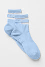 Women's Pulse Grip Sock - Seashell Blue