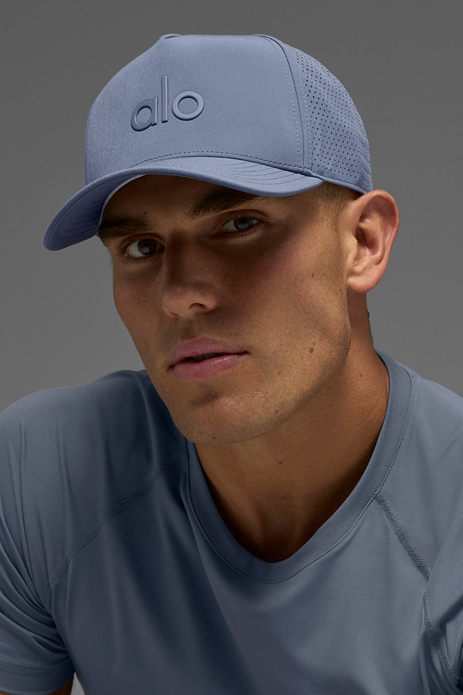 Performance District Trucker Hat - Bluestone