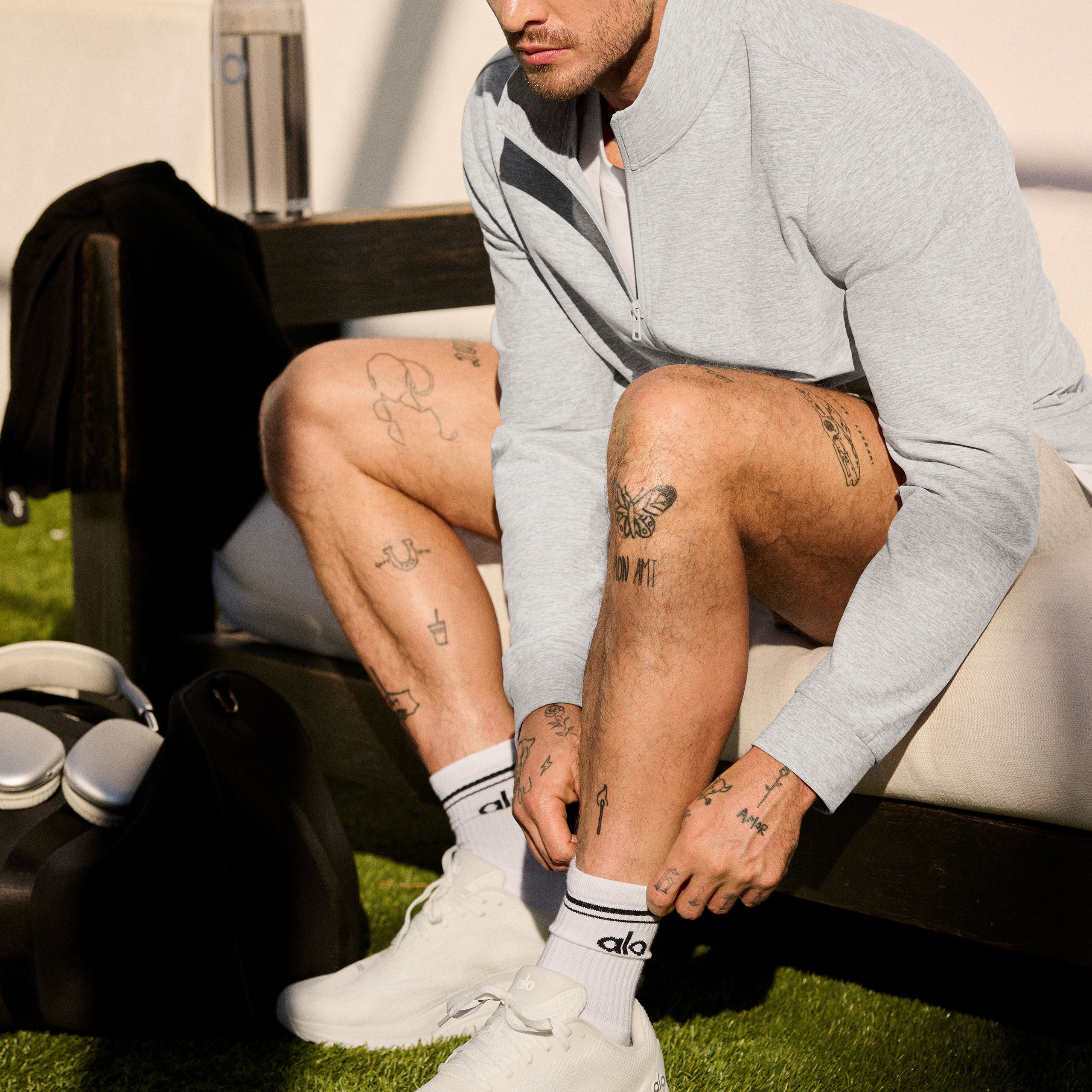 ALO Runner - White/White