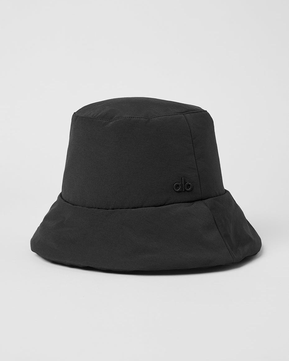 Good Shade Puffer Bucket Hat - Black