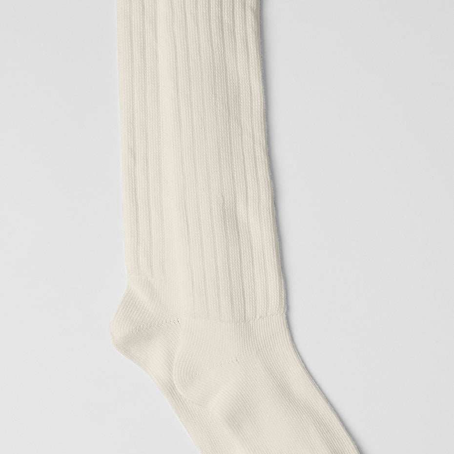 Unisex Scrunch Sock - Bone