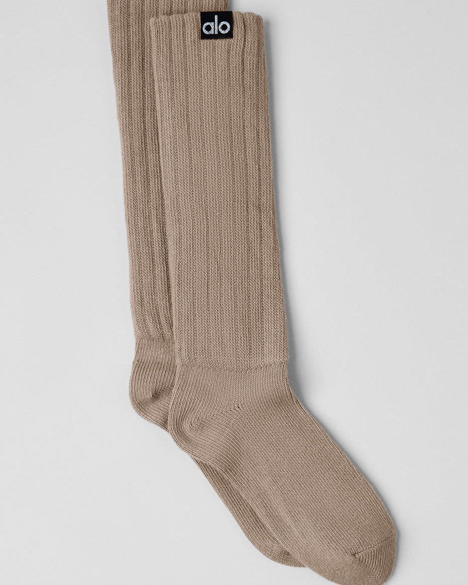 Unisex Scrunch Sock - Gravel