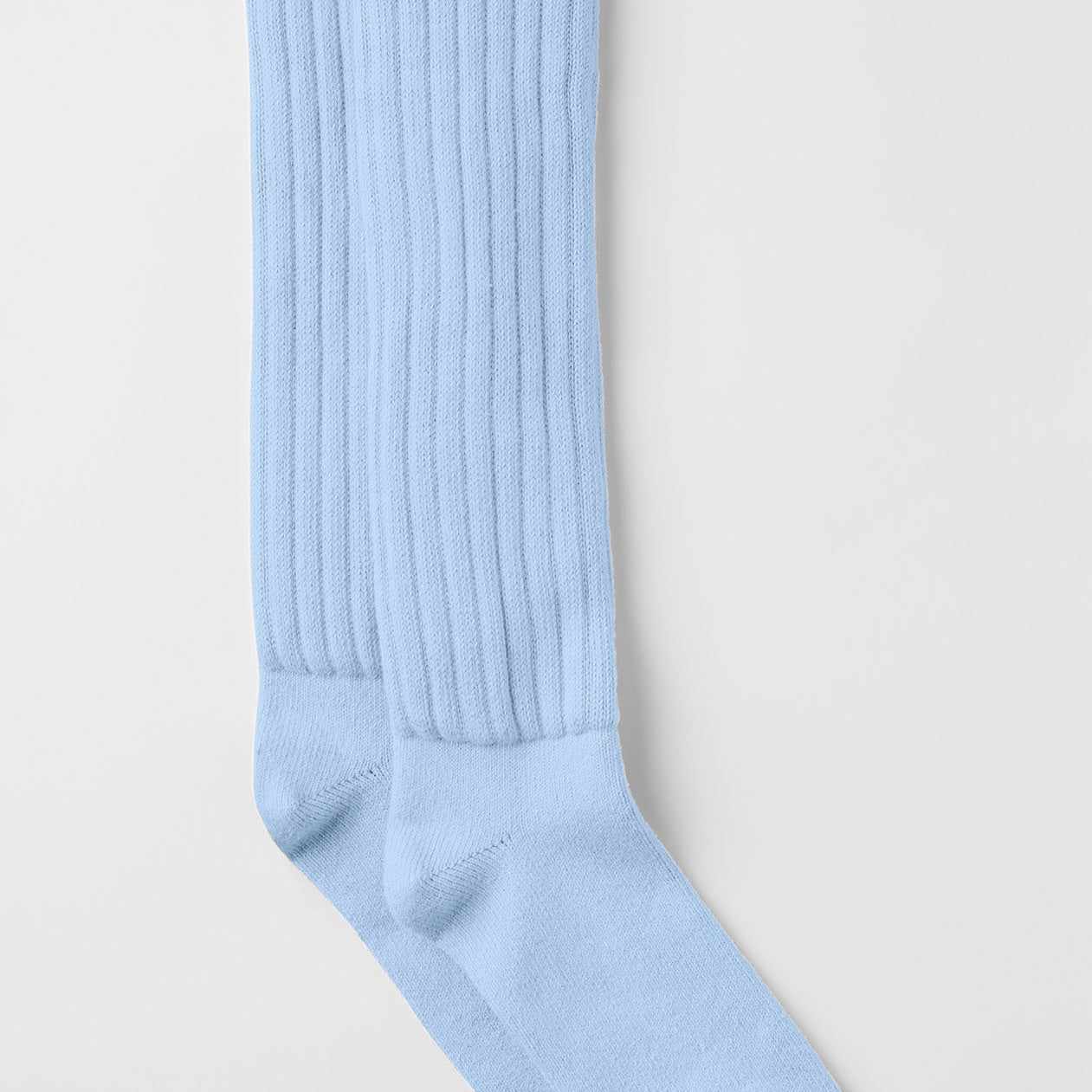 Unisex Scrunch Sock - Seashell Blue