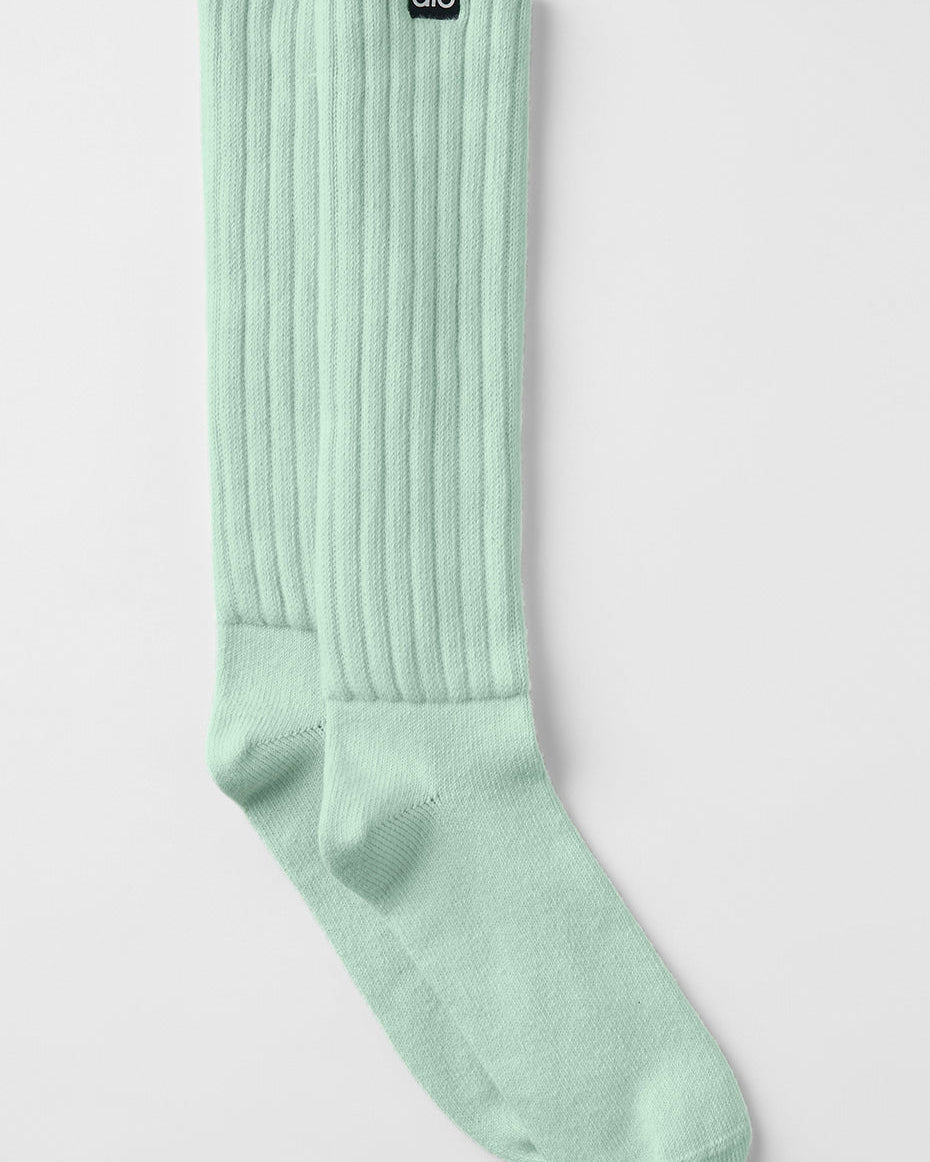 Unisex Scrunch Sock - Spearmint