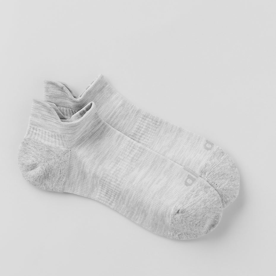 Unisex Performance Tab Sock - Athletic Heather Grey