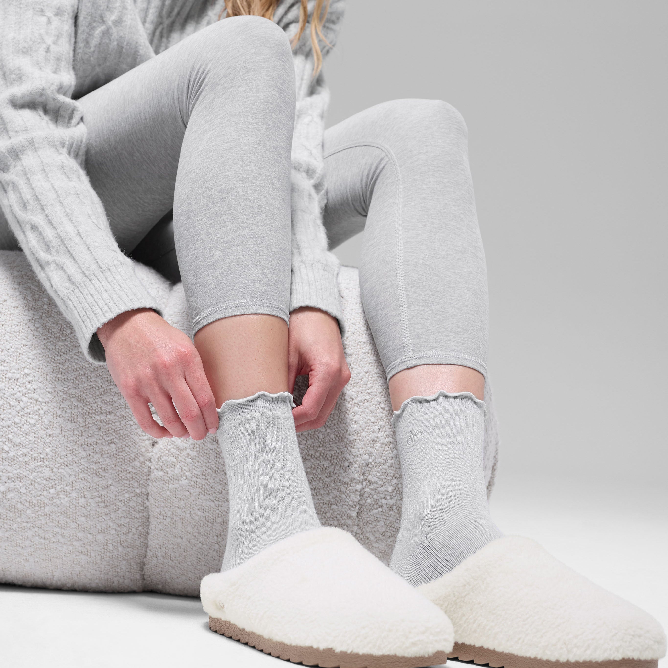 Sherpa Recovery Slipper - Ivory