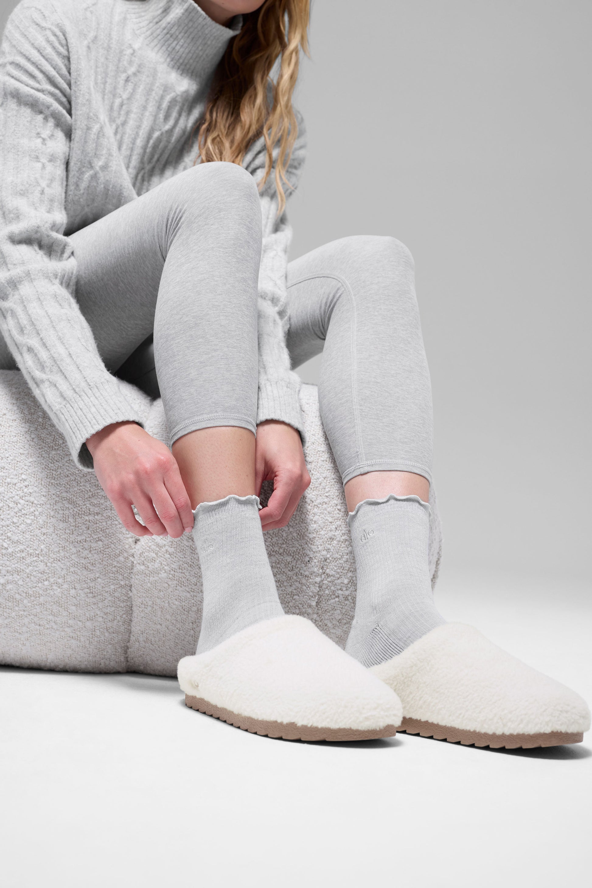 Sherpa Recovery Slipper - Ivory