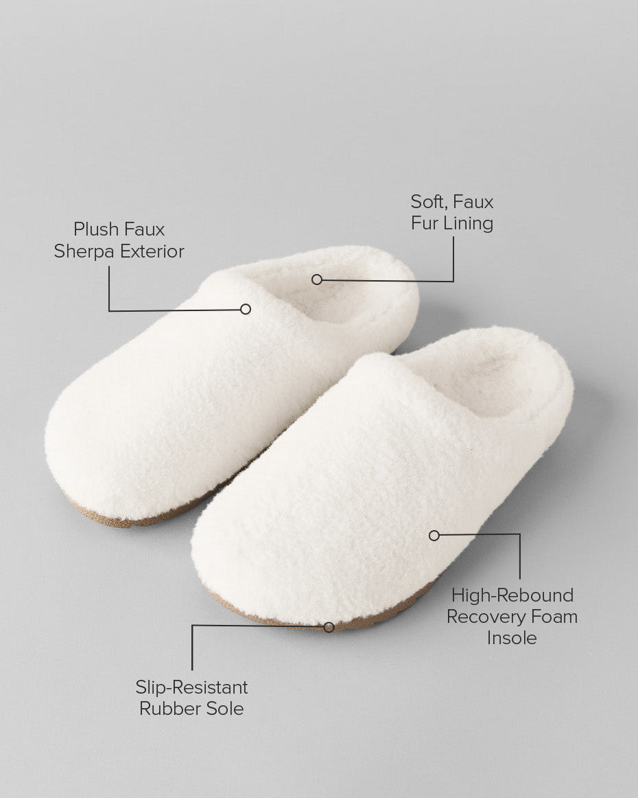 Sherpa Recovery Slipper - Ivory