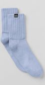 Unisex Half-Crew Scrunch Sock - Winter Frost