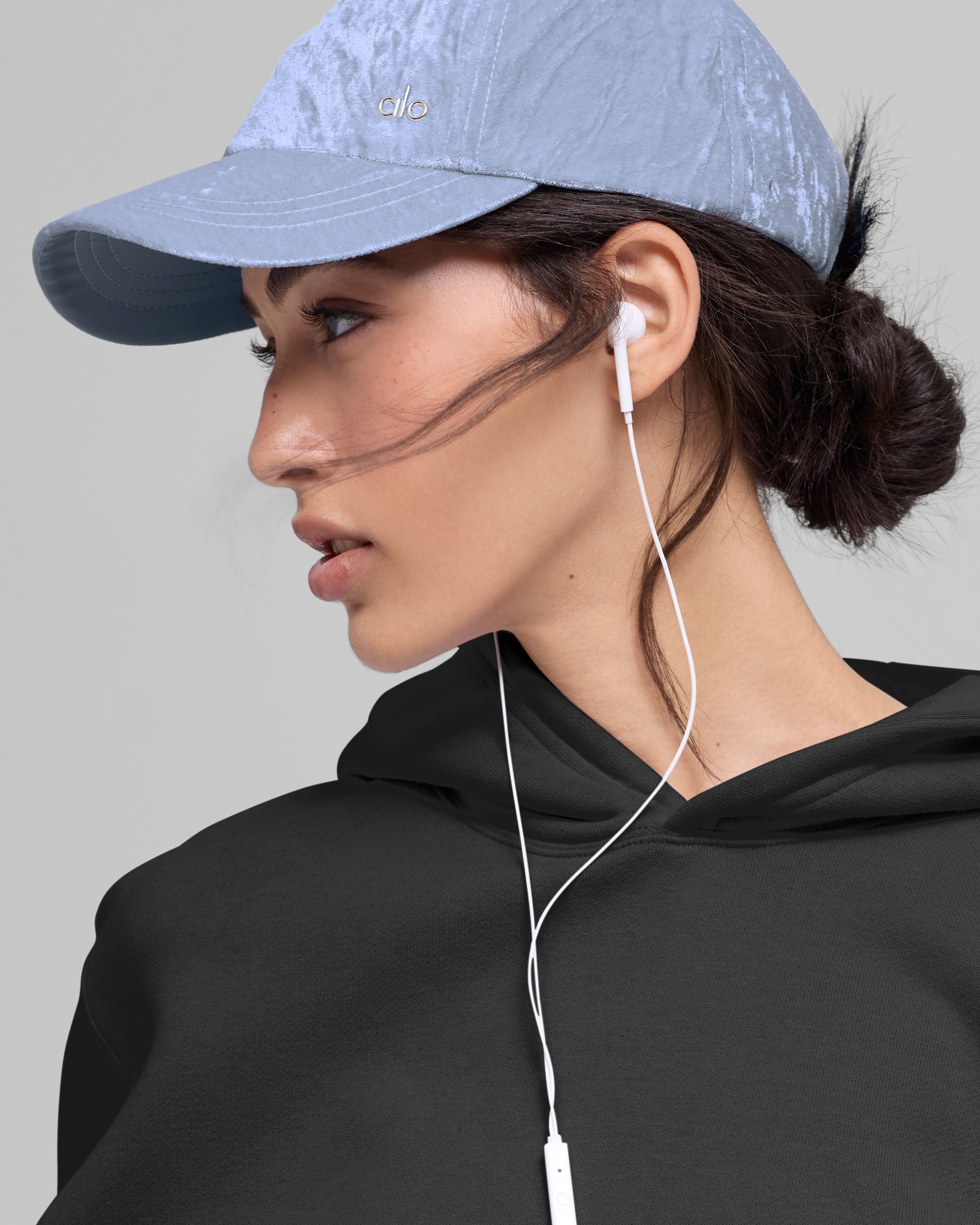 Velvet Off-Duty Cap - Winter Frost