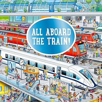 My Big Wimmelbook: All Aboard the Train