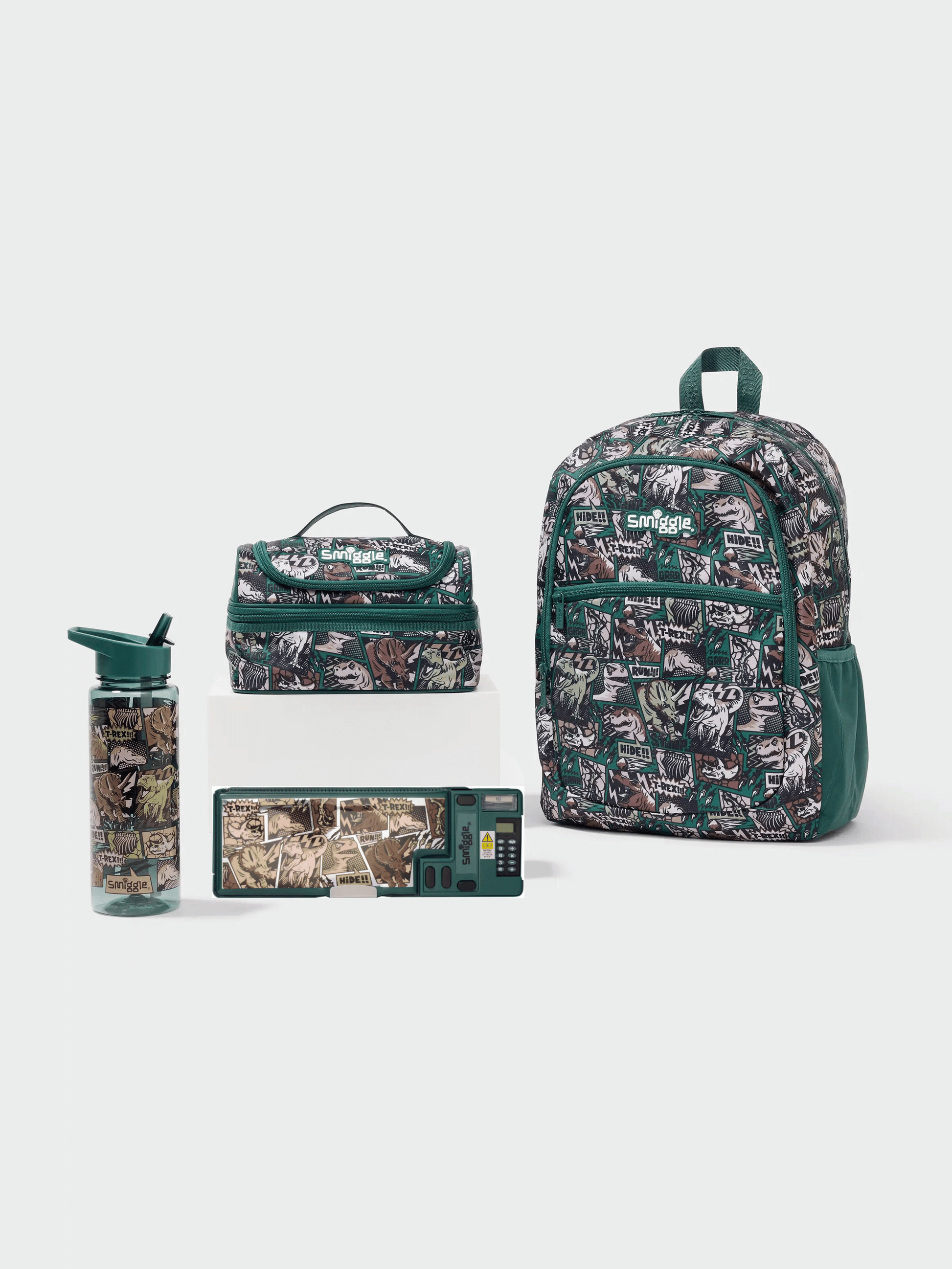 Smiggle - Harikalar Dünyası 4 Parçalı Okul Çantası Seti