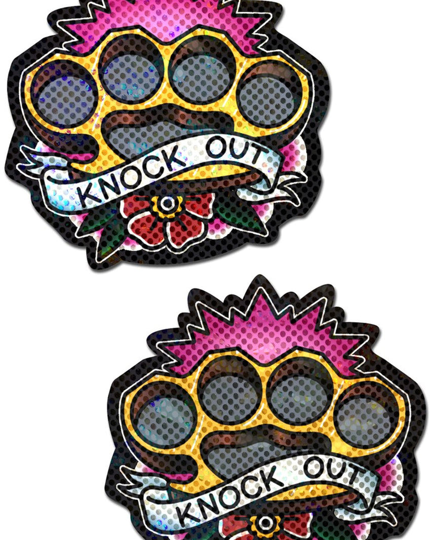 Brass Knuckles Knock Out Nipple Pasties