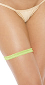 Neon Green Leg Garter