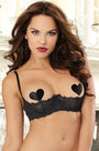 Enticing Lace Shelf Bra
