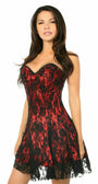 Eyelash Lace Corset Dress