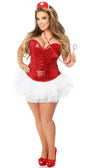 Sequin Nurse Corset Costume