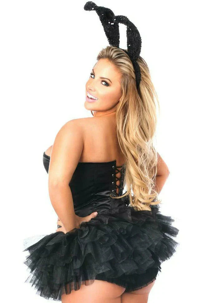 Tuxedo Bunny Corset Costume