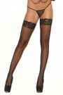 Stay Up Lace Top Fishnets