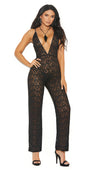 Black Lace Jumpsuit