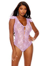 Lilac Lace Teddy