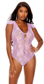 Lilac Lace Teddy