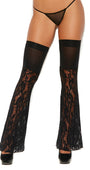 Lace Bell Bottom Stockings