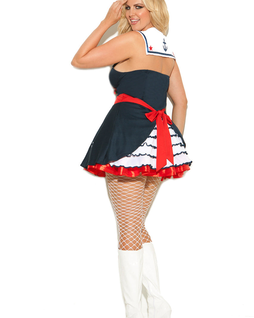Plus Size Sailor's Delight Costume