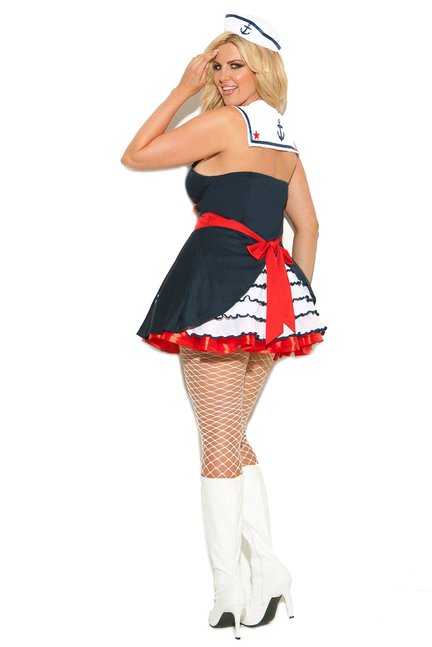 Plus Size Sailor's Delight Costume
