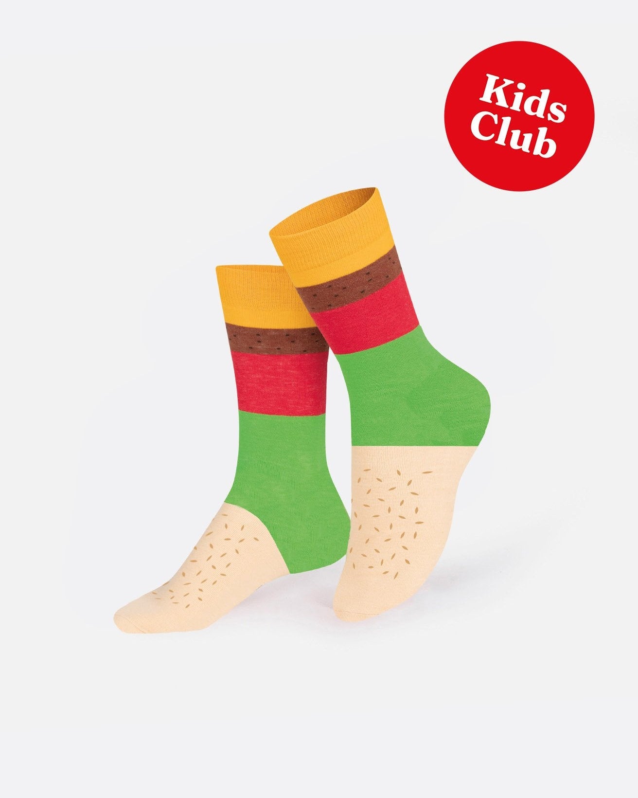 Eat My Socks - Kids Cheeseburger Socks