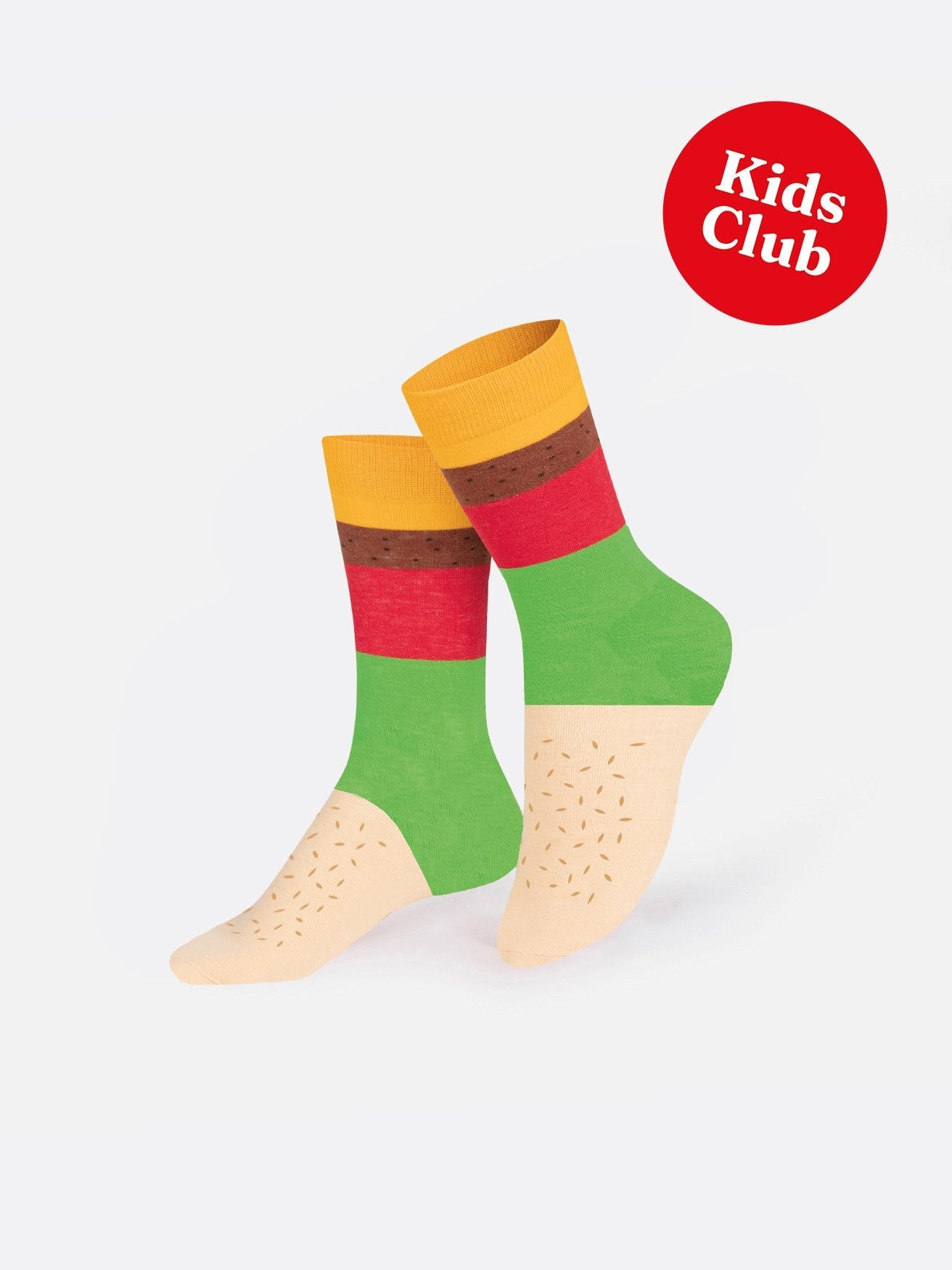 Eat My Socks - Kids Cheeseburger Socks