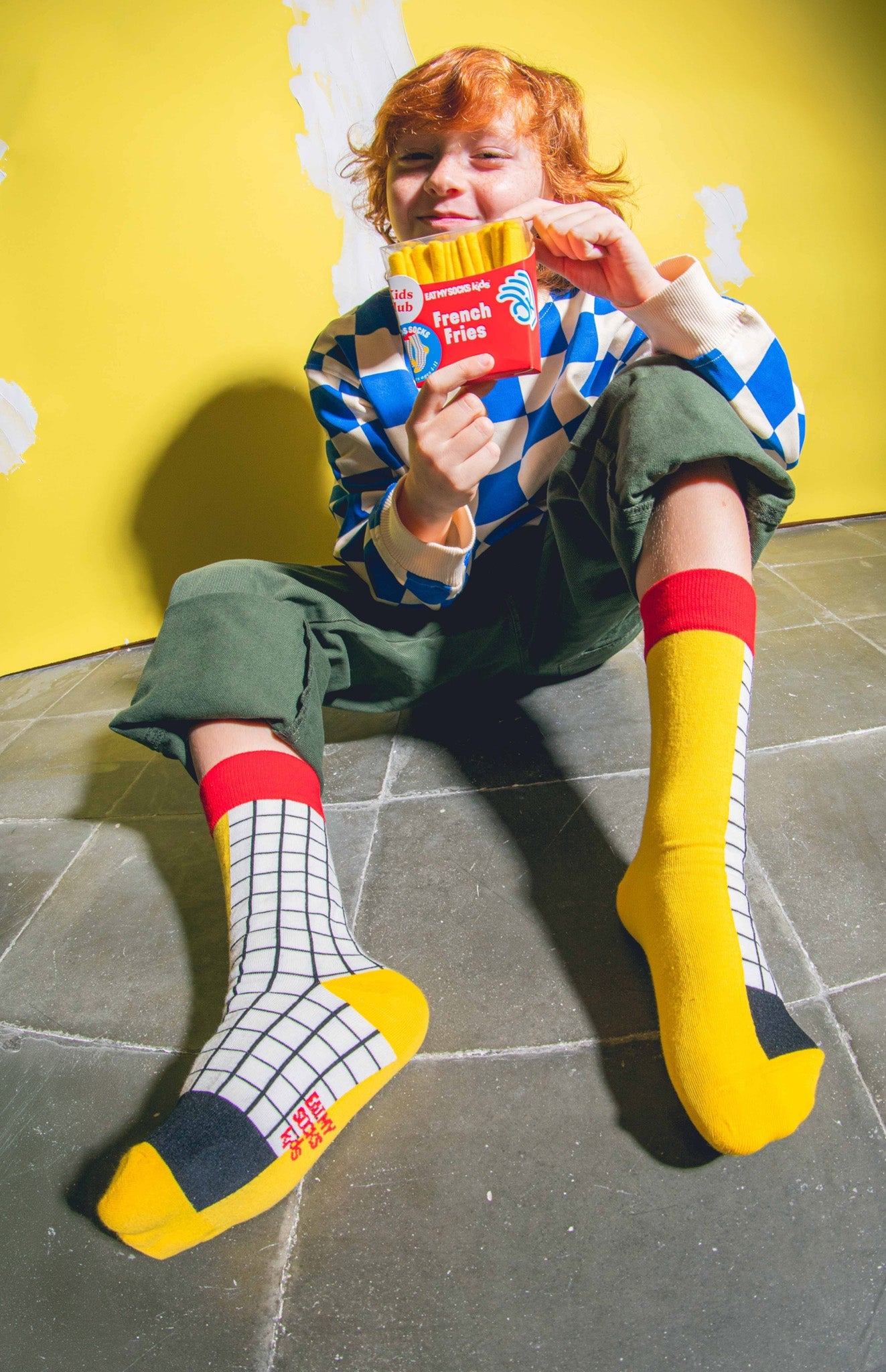 Eat My Socks - Kids Potato Fries Socks