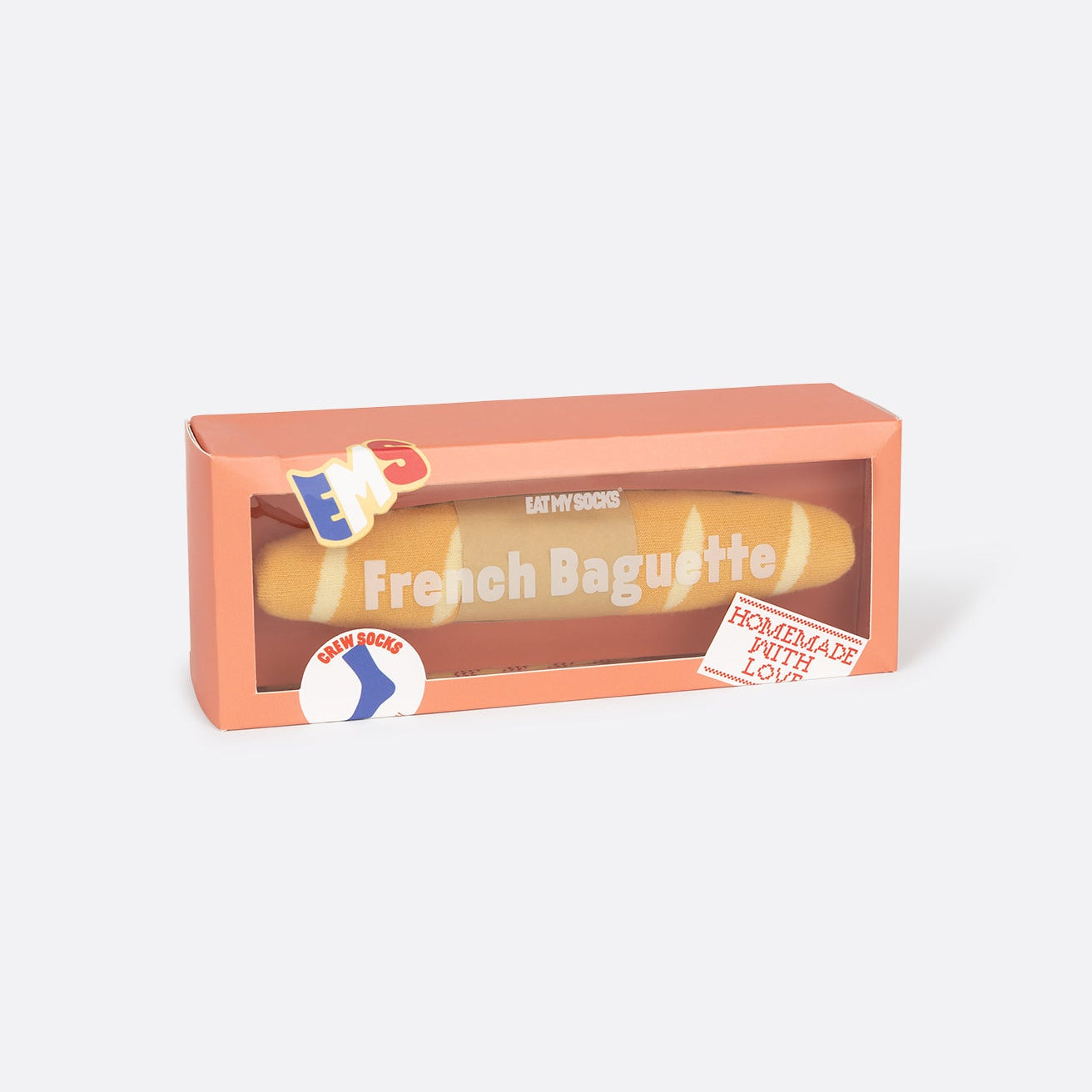 Eat My Socks - Adult French Baguette Socks
