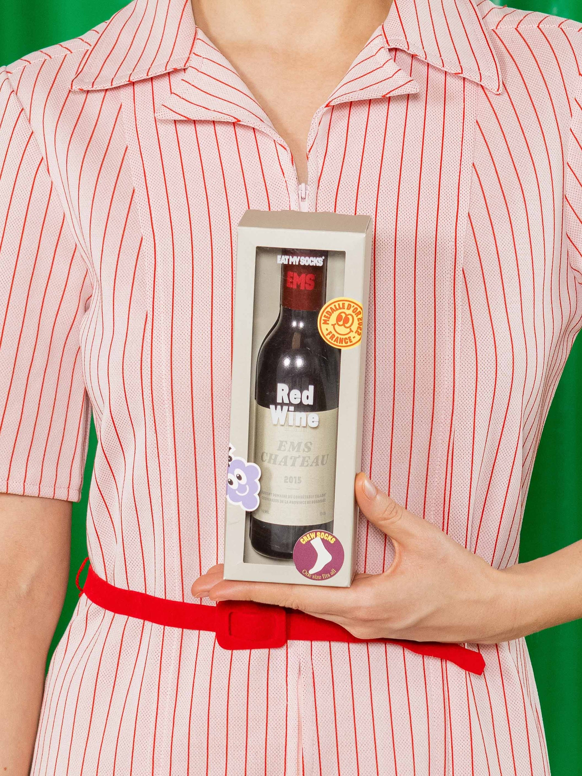 Eat My Socks - Adult Red Wine Socks