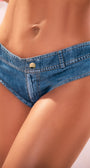 Micro Mini Jean Shorts