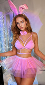 Sexy Ruffle Bunny Costume
