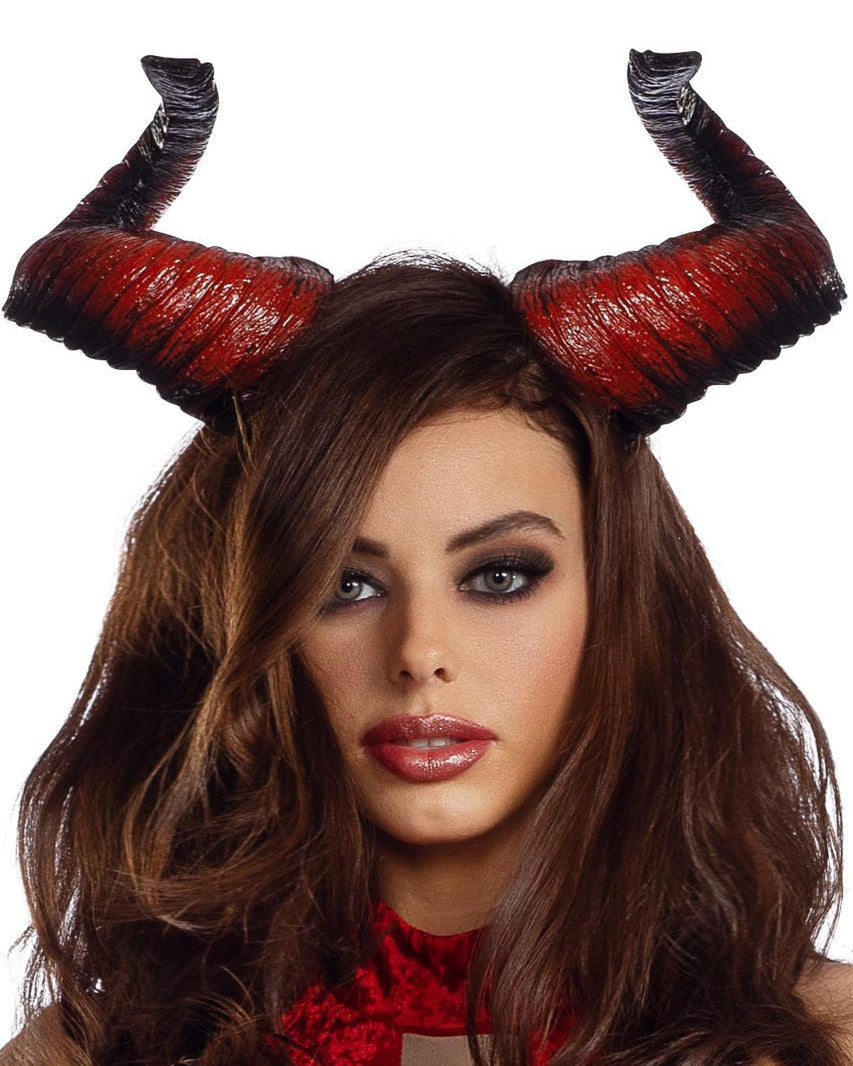 Curved Demon Horns