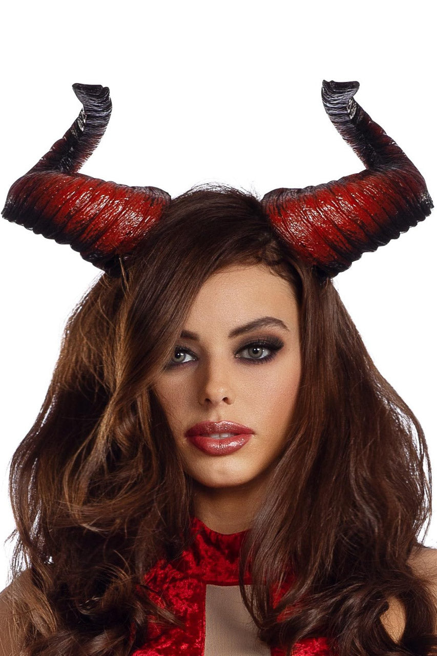 Curved Demon Horns