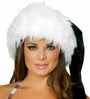 Black and White Santa Hat