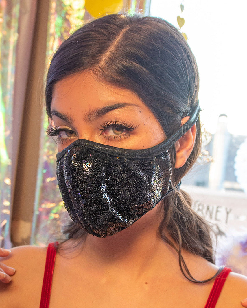 Sequin Face Mask