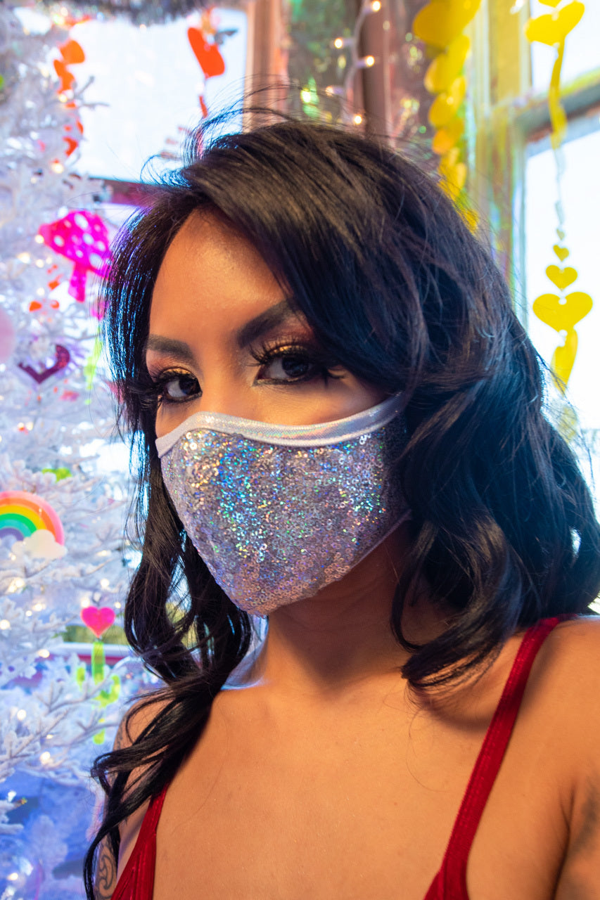 Sequin Face Mask