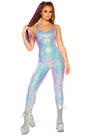 Metallic Sequin Catsuit