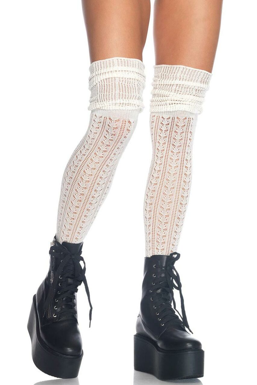 Over the Knee Scrunch Socks