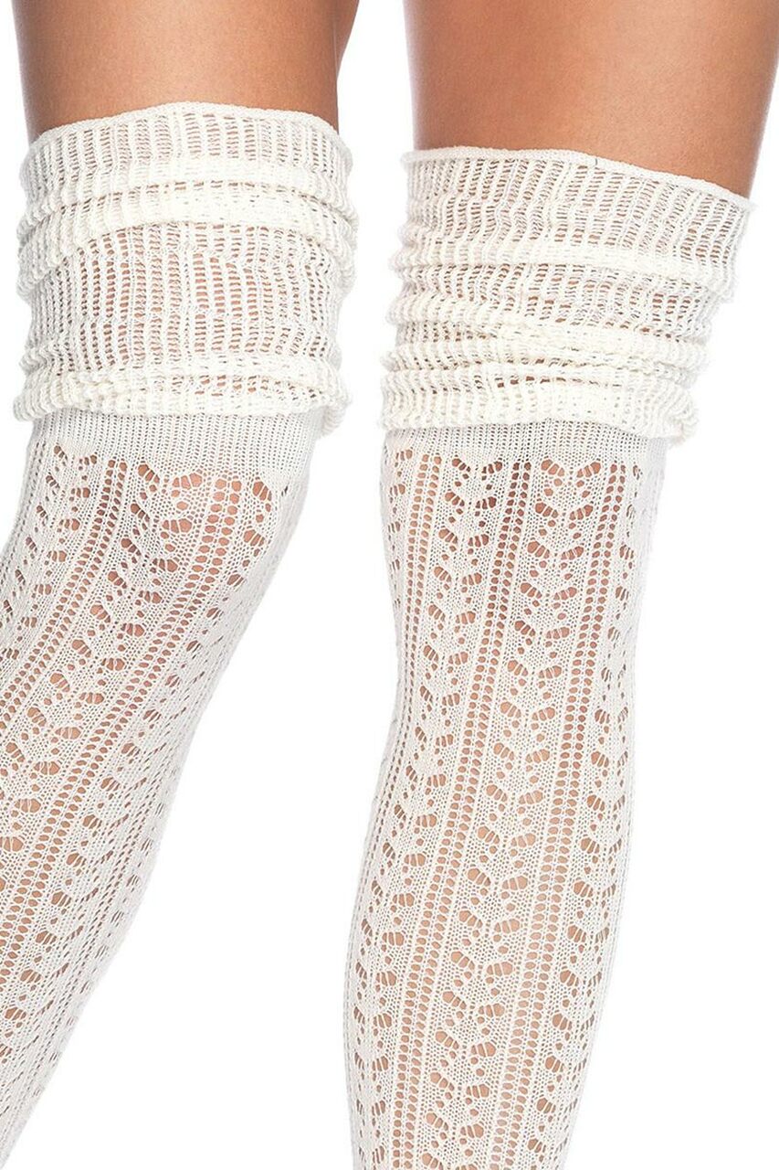 Over the Knee Scrunch Socks