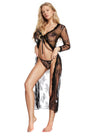 Long Lace Babydoll Robe