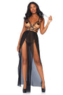 Cupless Cage Lingerie Gown