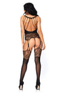 Rose Lace Bodystocking